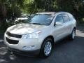 2010 Gold Mist Metallic Chevrolet Traverse LT  photo #1