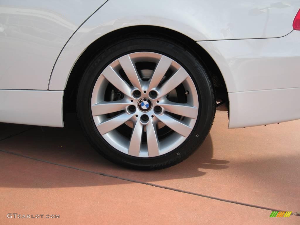 2007 3 Series 328i Wagon - Alpine White / Beige Dakota Leather photo #7