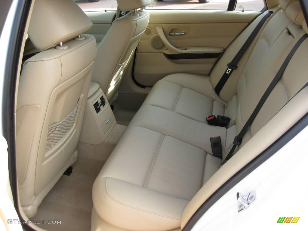 2007 3 Series 328i Wagon - Alpine White / Beige Dakota Leather photo #14