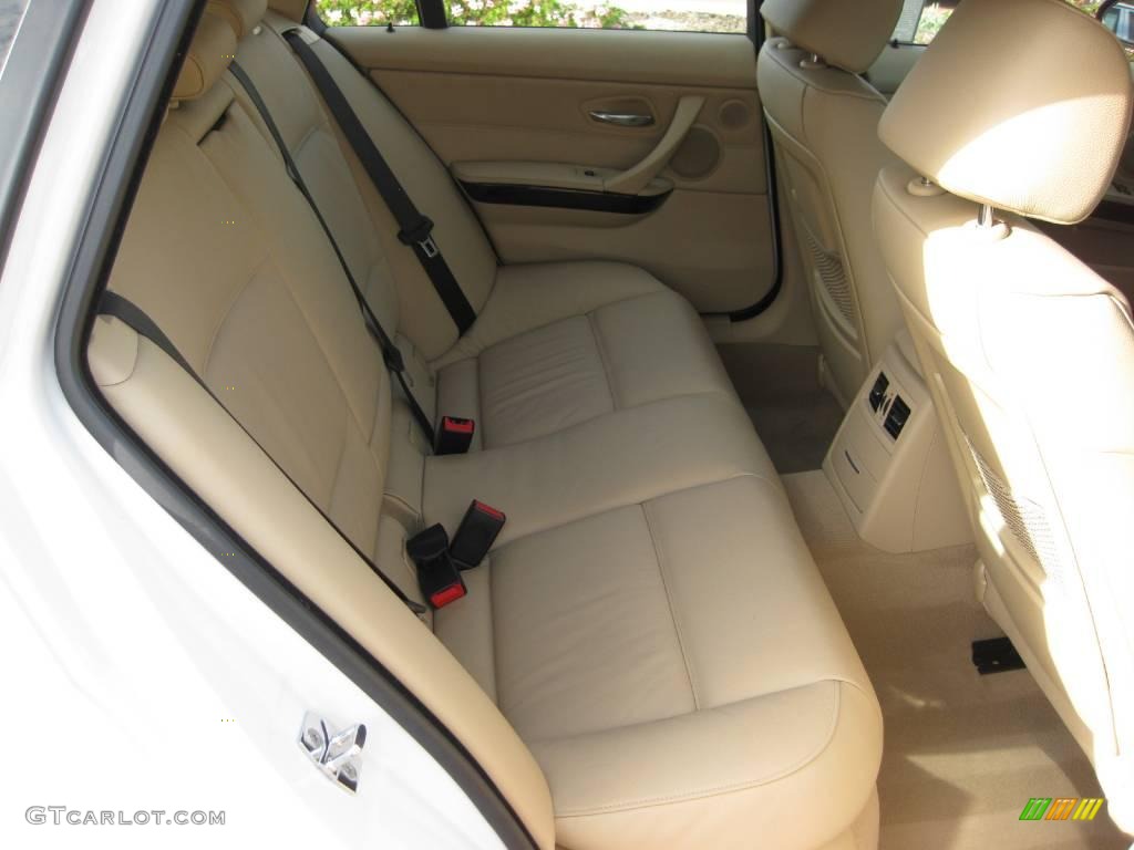 2007 3 Series 328i Wagon - Alpine White / Beige Dakota Leather photo #17