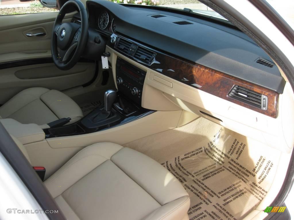 2007 3 Series 328i Wagon - Alpine White / Beige Dakota Leather photo #18