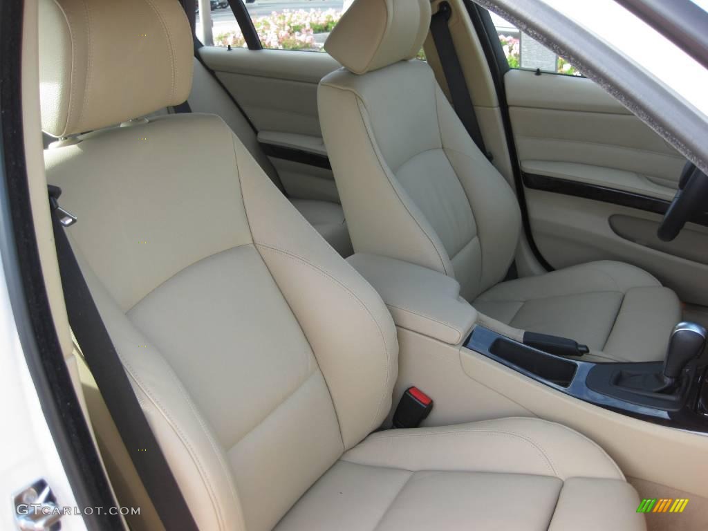 2007 3 Series 328i Wagon - Alpine White / Beige Dakota Leather photo #19