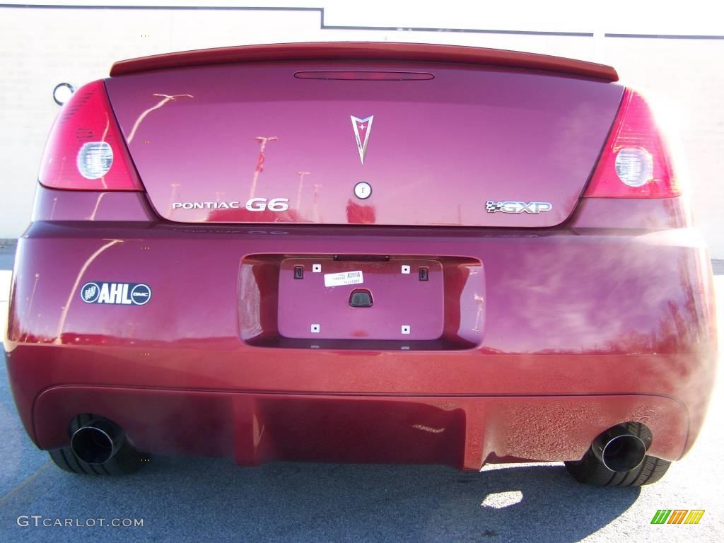2009 G6 GXP Sedan - Performance Red Metallic / Light Taupe photo #9