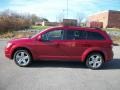 2010 Inferno Red Crystal Pearl Coat Dodge Journey SXT AWD  photo #2