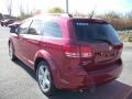 2010 Inferno Red Crystal Pearl Coat Dodge Journey SXT AWD  photo #3