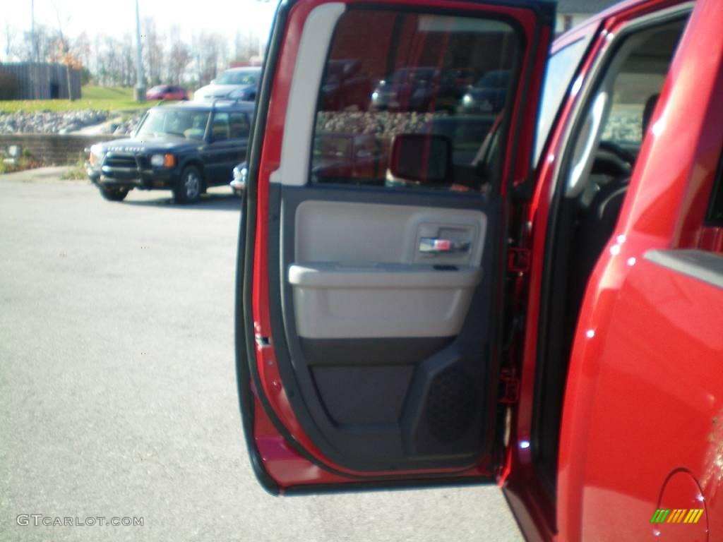 2010 Ram 1500 Big Horn Quad Cab 4x4 - Inferno Red Crystal Pearl / Dark Slate/Medium Graystone photo #18