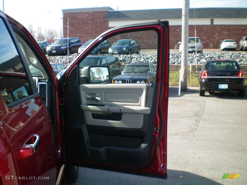 2010 Ram 1500 Big Horn Quad Cab 4x4 - Inferno Red Crystal Pearl / Dark Slate/Medium Graystone photo #21