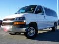 Summit White - Express LS 3500 Passenger Van Photo No. 5