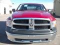 2010 Inferno Red Crystal Pearl Dodge Ram 1500 ST Quad Cab 4x4  photo #8