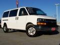 2009 Summit White Chevrolet Express LS 3500 Passenger Van  photo #1