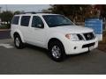 2008 Avalanche White Nissan Pathfinder S 4x4  photo #1