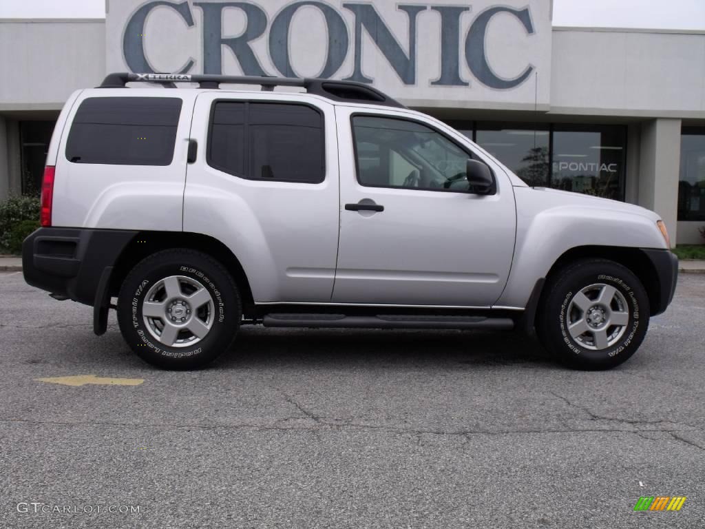 2008 Xterra S - Silver Lightning / Steel/Graphite photo #1