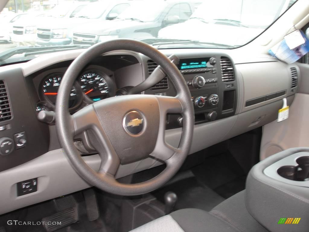 2009 Silverado 1500 Extended Cab 4x4 - Silver Birch Metallic / Dark Titanium photo #9