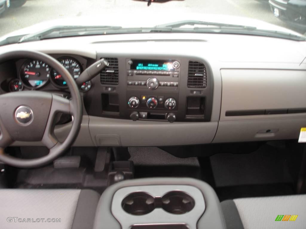 2009 Silverado 1500 Extended Cab 4x4 - Silver Birch Metallic / Dark Titanium photo #11