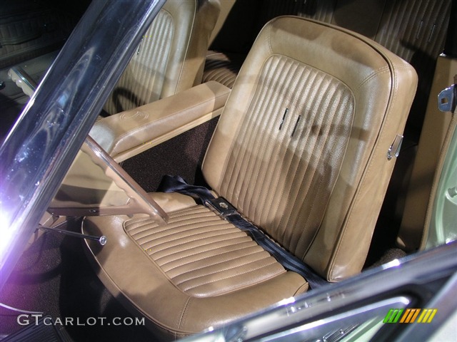 Saddle Interior 1968 Shelby Mustang GT500 KR Convertible Photo #215315