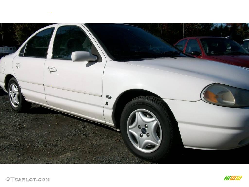 1998 Contour LX - Vibrant White / Medium Graphite photo #9