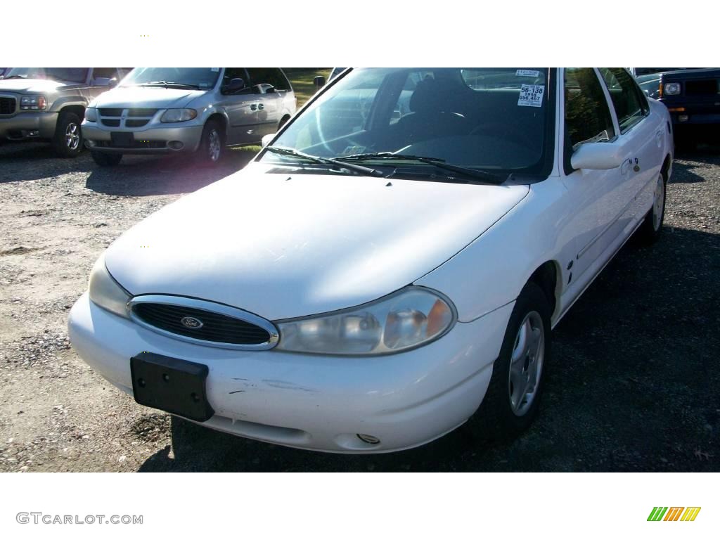 1998 Contour LX - Vibrant White / Medium Graphite photo #12