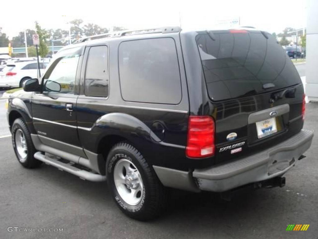 2001 Explorer Sport 4x4 - Black / Dark Graphite photo #3