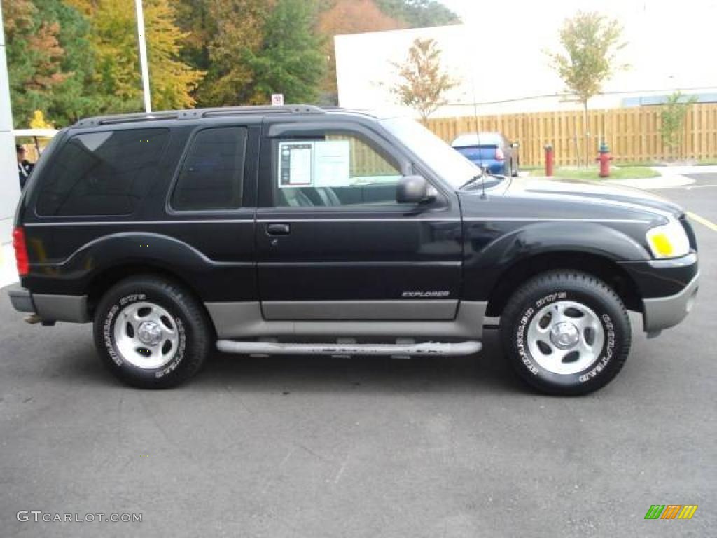 2001 Explorer Sport 4x4 - Black / Dark Graphite photo #6