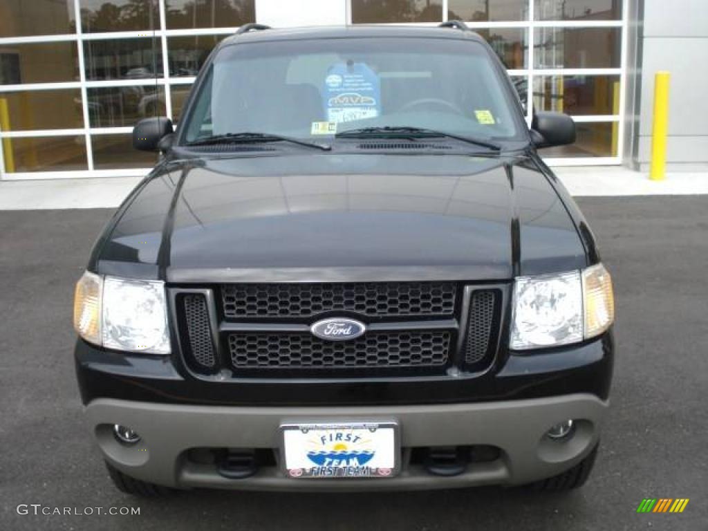 2001 Explorer Sport 4x4 - Black / Dark Graphite photo #8