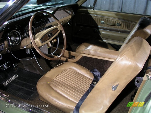 1968 Shelby Mustang GT500 KR Convertible Interior Color Photos