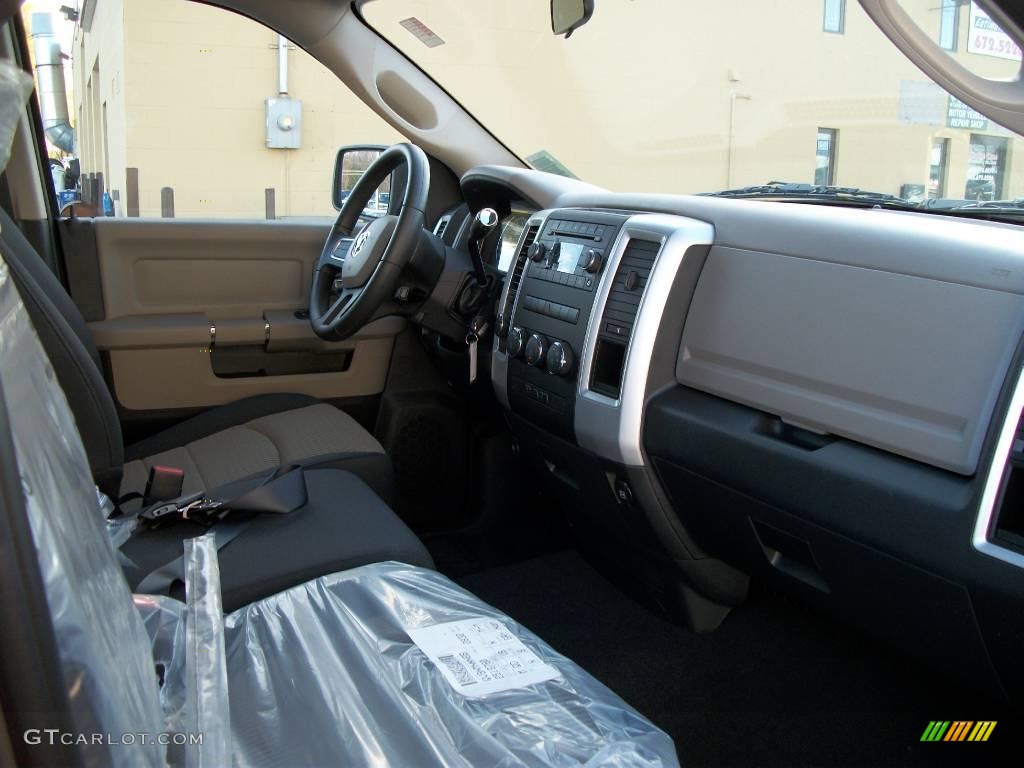 2010 Ram 1500 SLT Quad Cab 4x4 - Mineral Gray Metallic / Dark Slate/Medium Graystone photo #17