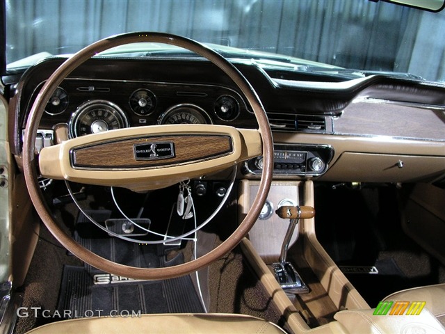 1968 Mustang GT500 KR Convertible - Lime Gold / Saddle photo #7