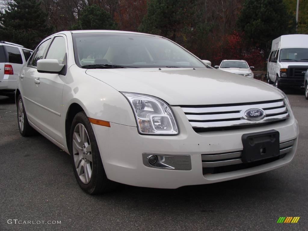 2008 Fusion SEL - White Suede / Camel photo #3