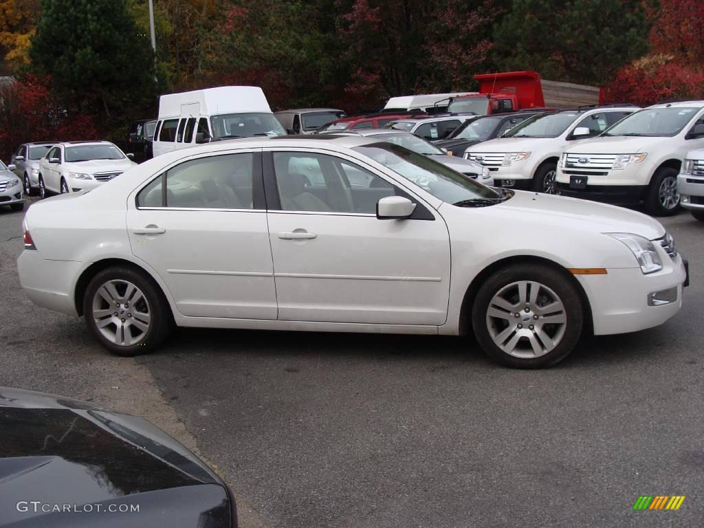 2008 Fusion SEL - White Suede / Camel photo #4