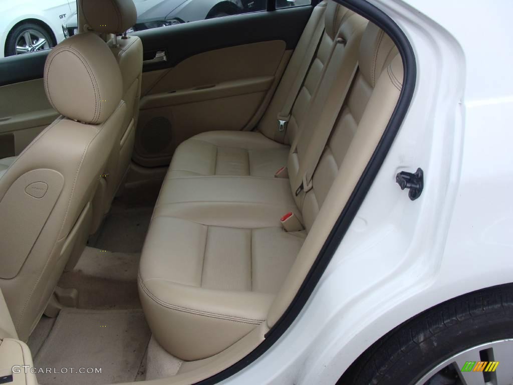 2008 Fusion SEL - White Suede / Camel photo #19