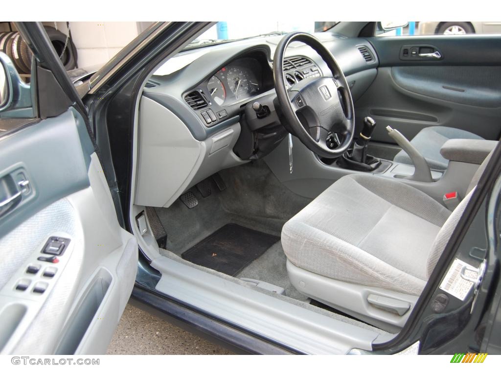1997 Accord LX Sedan - Eucalyptus Green Pearl / Gray photo #16