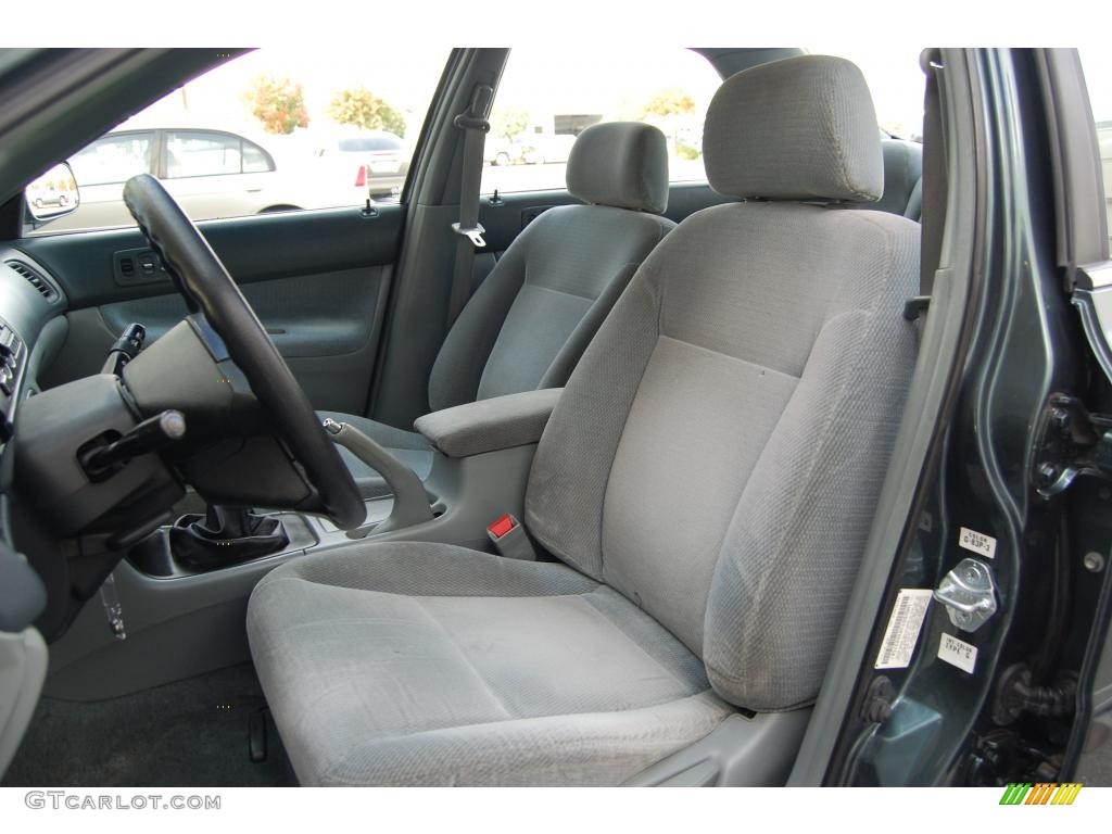 1997 Accord LX Sedan - Eucalyptus Green Pearl / Gray photo #21