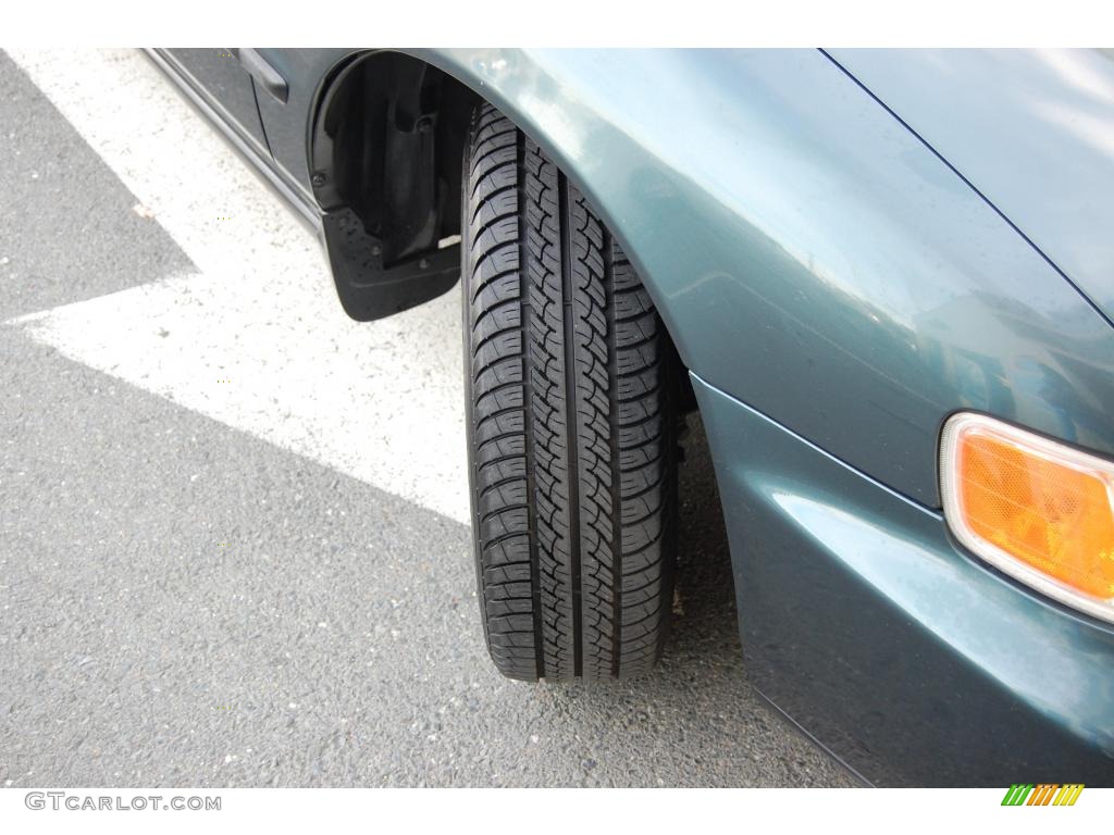 1997 Accord LX Sedan - Eucalyptus Green Pearl / Gray photo #24