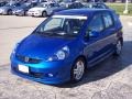 2008 Vivid Blue Pearl Honda Fit Sport  photo #2