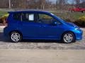 2008 Vivid Blue Pearl Honda Fit Sport  photo #3