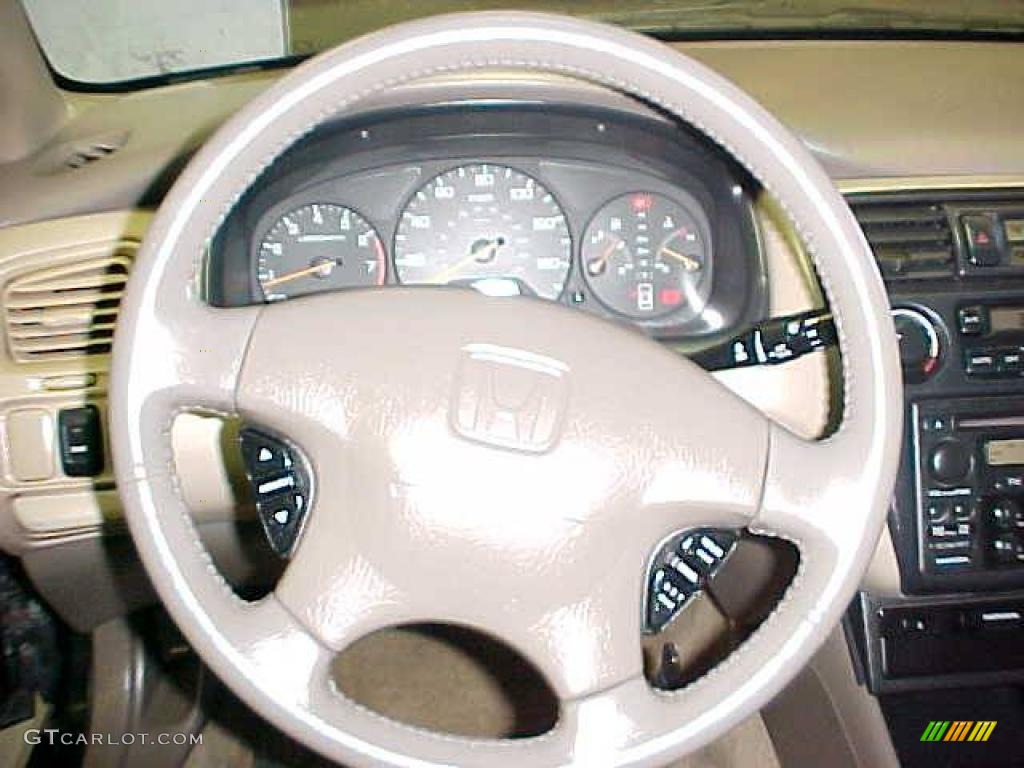 1999 Accord EX V6 Sedan - Dark Emerald Pearl / Ivory photo #10