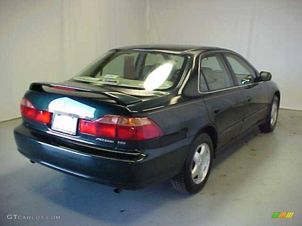 1999 Accord EX V6 Sedan - Dark Emerald Pearl / Ivory photo #24