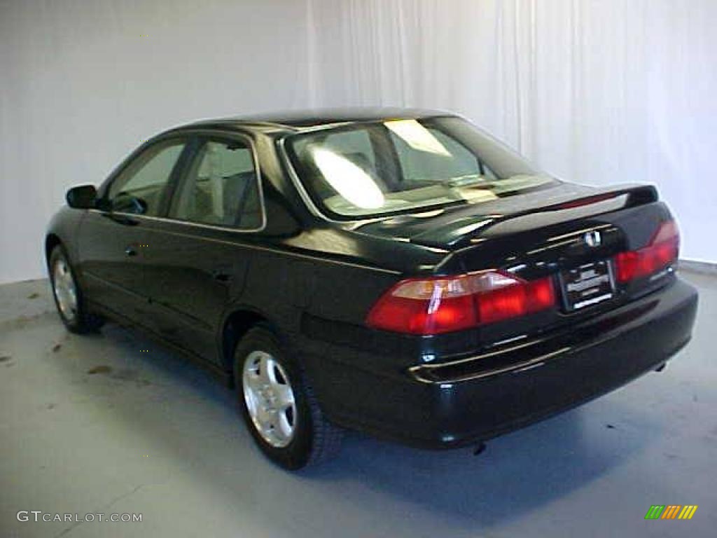 1999 Accord EX V6 Sedan - Dark Emerald Pearl / Ivory photo #25