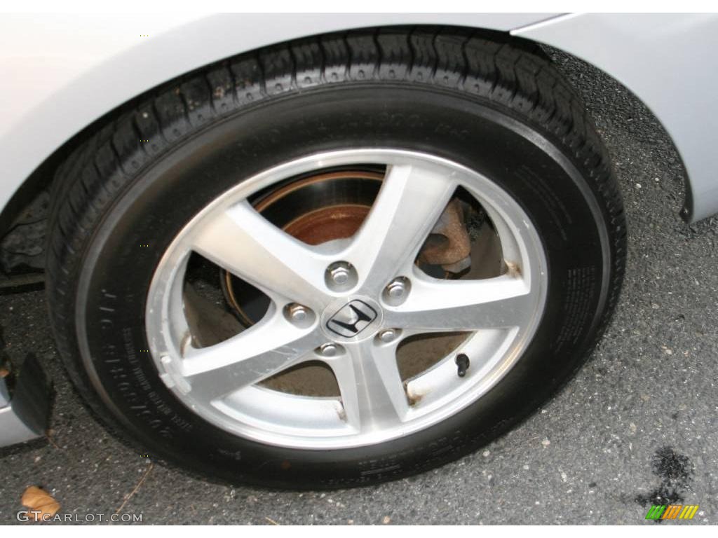 2003 Accord EX Coupe - Satin Silver Metallic / Black photo #17