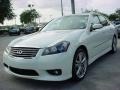 Moonlight White - M 35 S Sedan Photo No. 7
