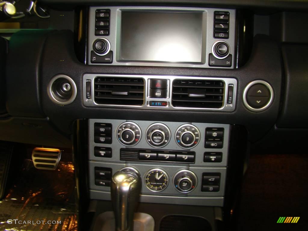 2007 Range Rover Supercharged - Java Black Pearl / Jet Black photo #9