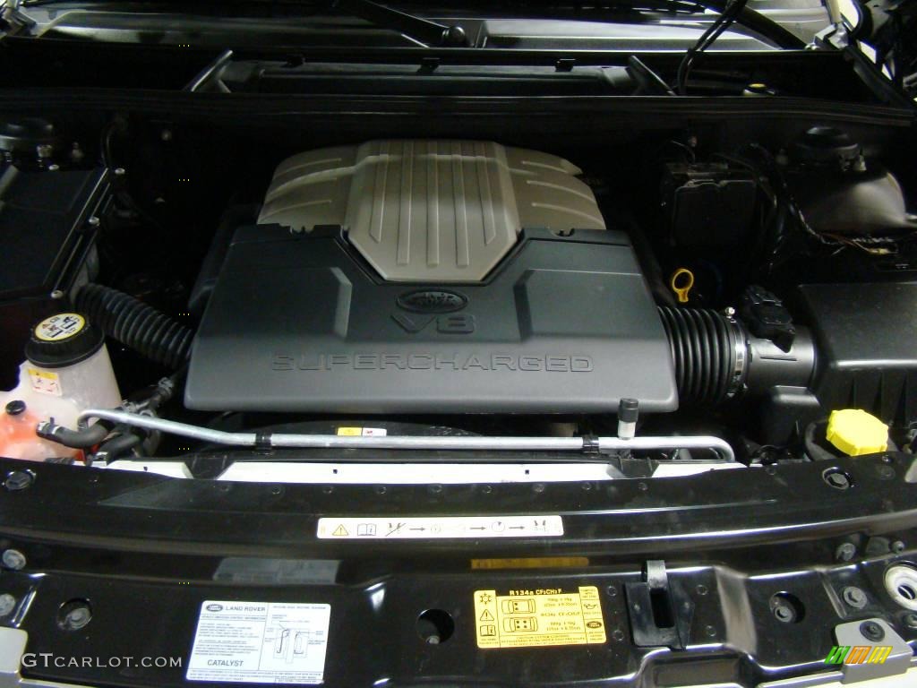 2007 Range Rover Supercharged - Java Black Pearl / Jet Black photo #14