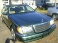 1995 Brilliant Emerald Green Metallic Mercedes-Benz S 500 Sedan #21516548