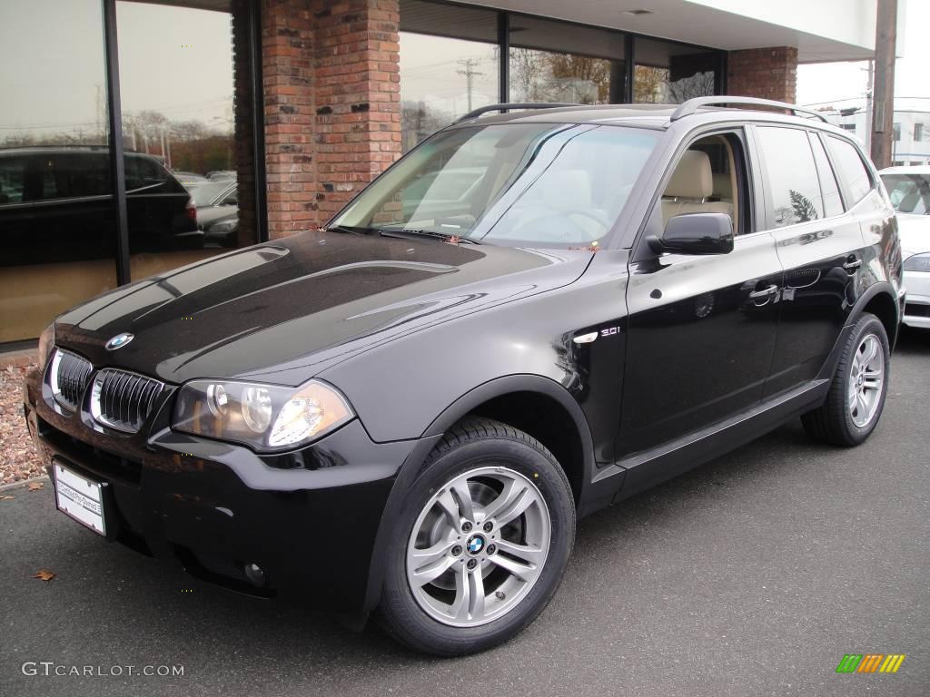 Black Sapphire Metallic BMW X3