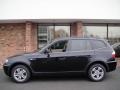 2006 Black Sapphire Metallic BMW X3 3.0i  photo #3