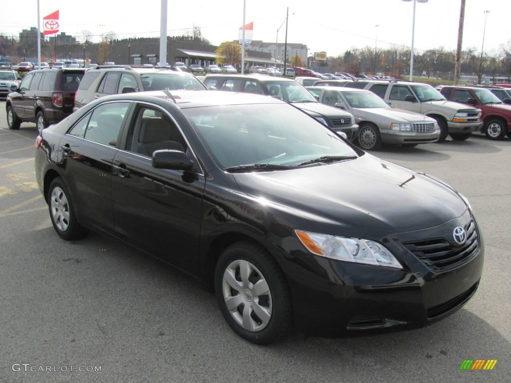 2008 Camry LE - Black / Ash photo #7