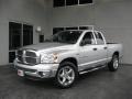 2007 Bright Silver Metallic Dodge Ram 1500 SLT Quad Cab  photo #1