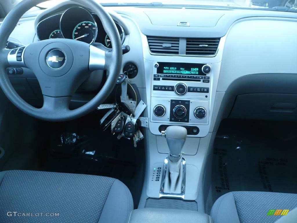 2008 Malibu LS Sedan - White / Titanium Gray photo #16