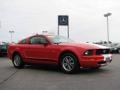 2005 Torch Red Ford Mustang V6 Premium Coupe  photo #3