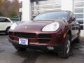 2004 Carmona Red Metallic Porsche Cayenne S  photo #1